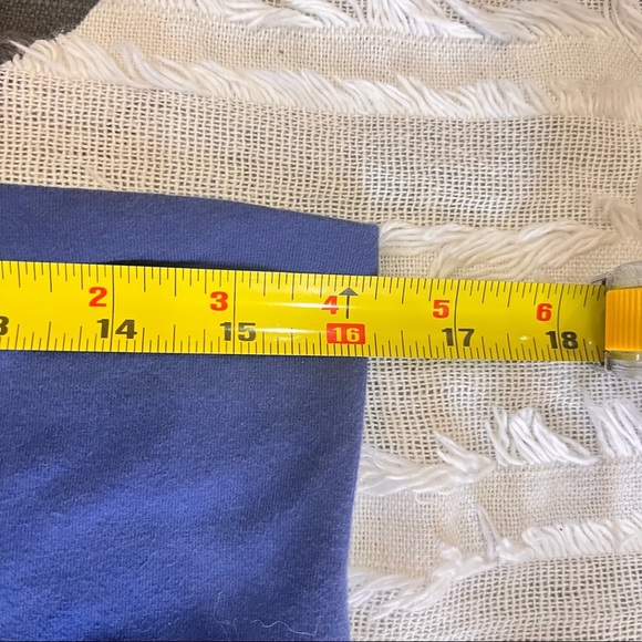 FRESH PRODUCE Blue Ikat Print Cotton Stretch Asymmetrical Maxi Skirt Sz L Boho - Picture 7 of 7